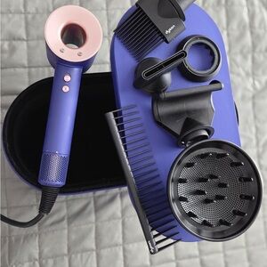 Dyson Hair Dryer Set in Blue and Pink